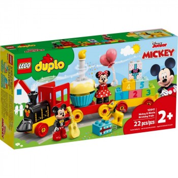 Конструктор LEGO DUPLO Disney Праздничный поезд Микки и Минни 10941