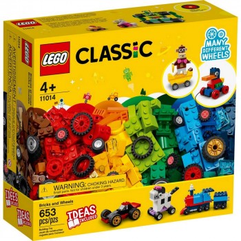 Конструктор LEGO Classic Кубики и колеса 11014