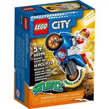 Конструктор LEGO City Реактивный трюковый мотоцикл 60298