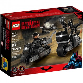 Конструктор LEGO Super Heroes Бэтмен и Селина Кайл: погоня на мотоцикле 76179