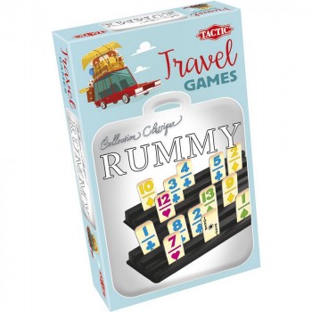 Настольная игра Tactic Румми (Rummy) дорожная версия 02743