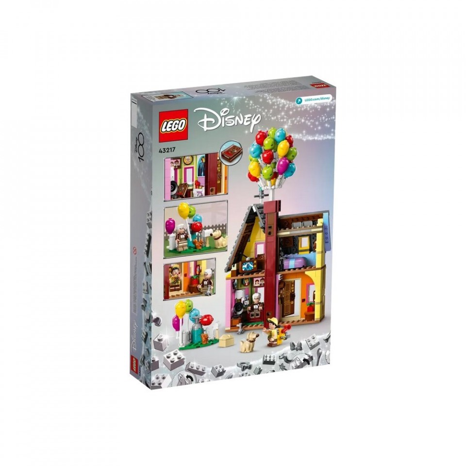 LEGO Disney Дом из мультфильма «Вверх» 43217 Дания. Купить в Best-Toy