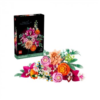 Конструктор LEGO Botanicals Милий рожевий букет квітів 10342