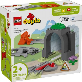 Конструктор LEGO DUPLO Додатковий набір. Залізничний тунель і колії 10425