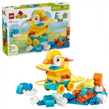 Конструктор LEGO DUPLO Тварини на колесах 3в1 10448