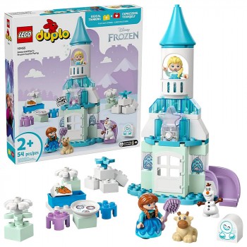 Конструктор LEGO DUPLO Вечірка у крижаному палаці Ельзи та Анни 10455