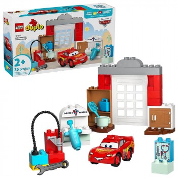 Конструктор LEGO DUPLO Візит МакКвіна в гараж Дока 10456