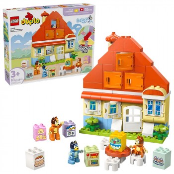 Конструктор LEGO DUPLO Bluey Родинний дім Блуї із грою на запамʼятовування 10459