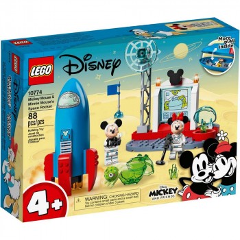 Конструктор LEGO Mickey and Friends Космічна ракета Міккі Мауса та Мінні Маус 10774