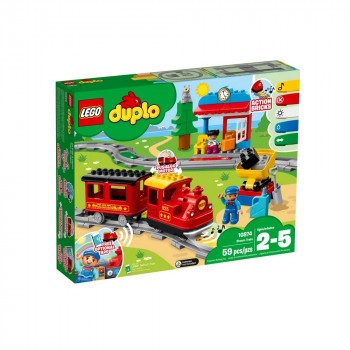 Конструктор LEGO DUPLO Потяг на паровій тязі 10874