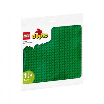 Конструктор LEGO DUPLO Classic Зелена пластина для будівництва 10980