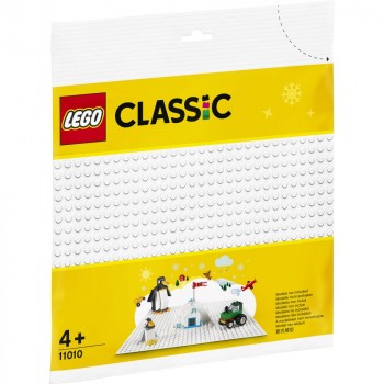 Конструктор LEGO Classic Біла базова пластина 11010