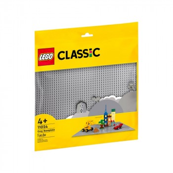 Конструктор LEGO Classic Базова пластина сірого кольору 11024