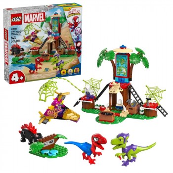 Конструктор LEGO Marvel Битва Павука та раптора Гоббі у штаб-будинку на дереві 11200