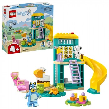 Конструктор LEGO Bluey Веселощі з Блуї та Хлоєю на ігровому майданчику 11201