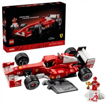Конструктор LEGO Icons Ferrari F2004 та Michael Schumacher 11375