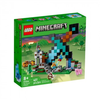 Конструктор LEGO Minecraft Форпост із мечем 21244