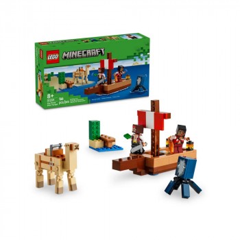 Конструктор LEGO Minecraft Подорож на піратському кораблі 21259