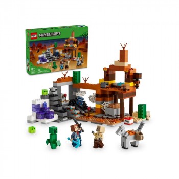 Конструктор LEGO Minecraft Покинута шахта у безплідних землях 21263