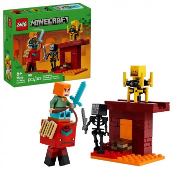Конструктор LEGO Minecraft Битва з лавою у Незері 21266