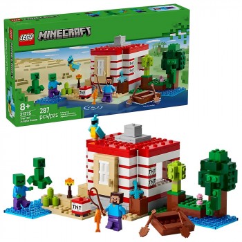 Конструктор LEGO Minecraft Будинок з вибухівки в джунглях 21275