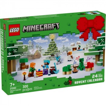 Конструктор LEGO Minecraft Адвент-календар 2025 21280