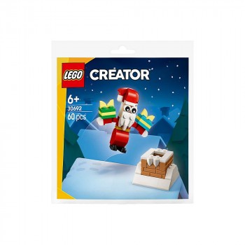 Конструктор LEGO Creator Різдвяні забави з димарем із Сантою 30692