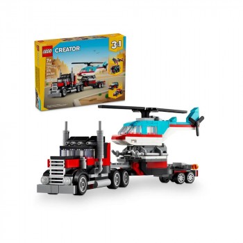 Конструктор LEGO Creator Бортова вантажівка з гелікоптером  31146