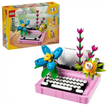 Конструктор LEGO Creator Друкарська машинка з квітами 31169