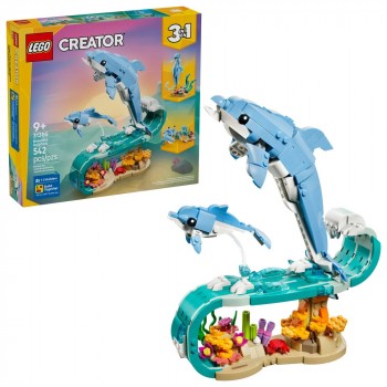 Конструктор LEGO Creator Морські тварини: красиві дельфіни 31385