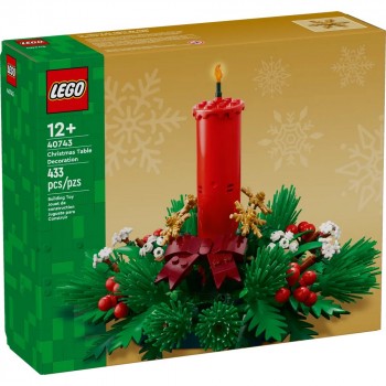 Конструктор LEGO Icons Декор для різдвяного столу 40743