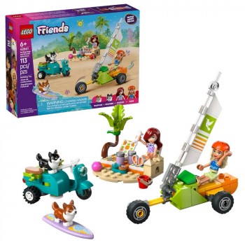 Конструктор LEGO Friends Собачі пригоди на серфі та скутері 42641