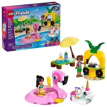 Конструктор LEGO Friends Вечірка єдинорога та фламінго біля басейну 42658