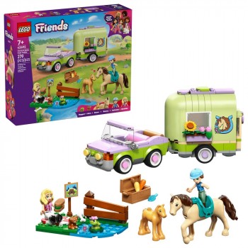 Конструктор LEGO Friends Причіп для коня й лошати 42695