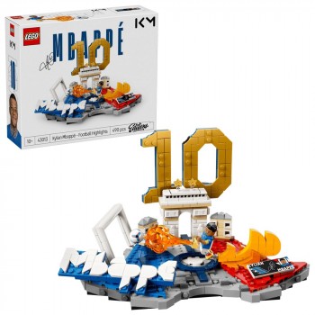 Конструктор LEGO Editions Football Кіліан Мбаппе — найкращі моменти футбольних матчів 43013