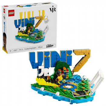 Конструктор LEGO Editions Football Вінісіус Жуніор — найкращі моменти футбольних матчів 43027