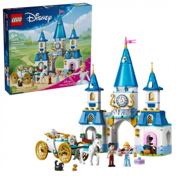 Конструктор LEGO Disney Princess Замок Попелюшки й карета 43275