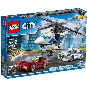 Конструктор LEGO City Високошвидкісне переслідування 60138