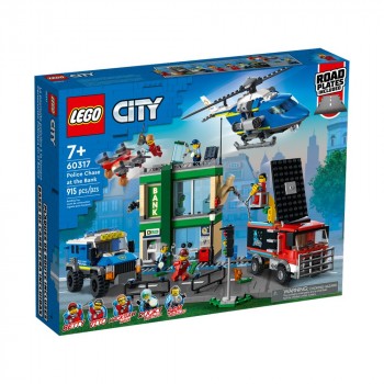 Конструктор LEGO City Погоня поліції в банку 60317