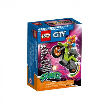 Конструктор LEGO City Каскадерський мотоцикл ведмедя 60356