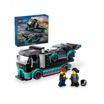 Конструктор LEGO City Автомобіль для перегонів й автовоз 60406