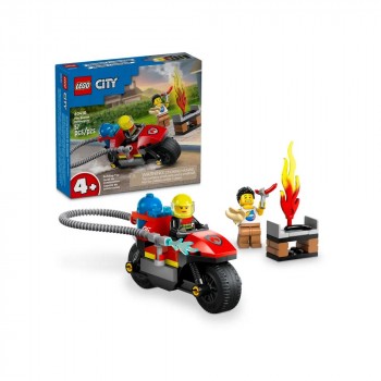 Конструктор LEGO City Пожежний рятувальний мотоцикл 60410