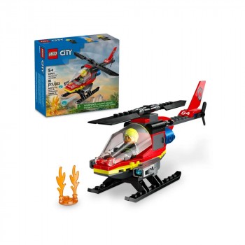 Конструктор LEGO City Пожежний рятувальний гелікоптер  60411