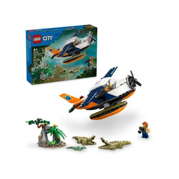 Конструктор LEGO City Водний літак для дослідження джунглів 60425
