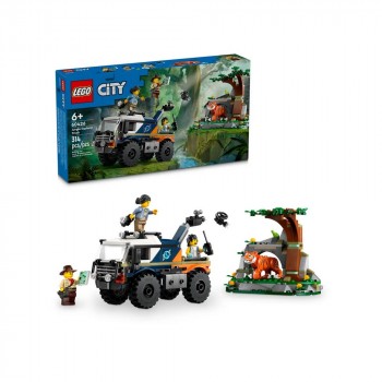 Конструктор LEGO City Позашляховик для дослідження джунглів 60426