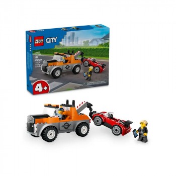 Конструктор LEGO City Евакуатор і ремонт спортивних авто 60435