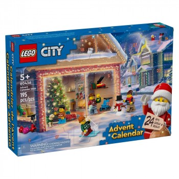 Конструктор LEGO City Різдвяний календар 2024 60436