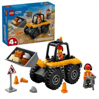 Конструктор LEGO City Жовтий будівельний автонавантажувач 60450