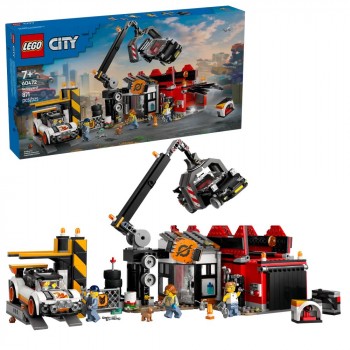 Конструктор LEGO City Звалище з автомобілями 60472