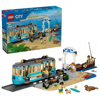 Конструктор LEGO City  Класичний трамвай до пляжу 60506